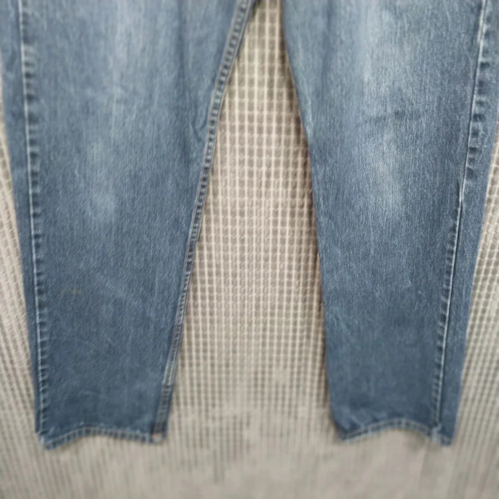Levi's Mens Jeans 501 Original Straight Leg Button Fly 34x30 Blue